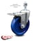 Service Caster 5 Inch Solid Polyurethane Swivel 12mm Stem Caster with Total Lock Brake SCC SCC-TSTTL20S514-SPUS-M1215 - alternate 1